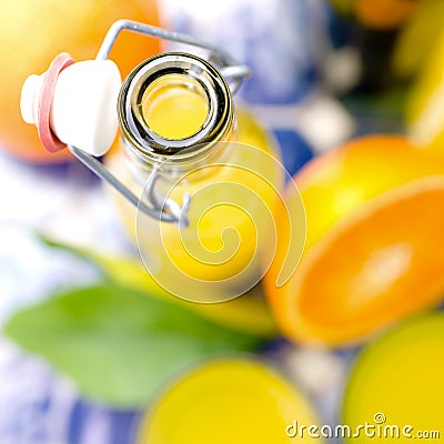 Soft drink, lemon fruits Stock Photo