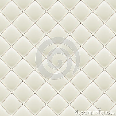 Soft Gloss seamless Quilted Pattern. EPS 10 vector Vector Illustration