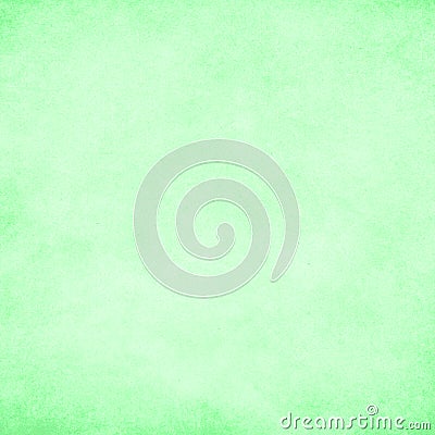 Soft green, subtle grunge paper texture background. Darkened edges. Stock Photo