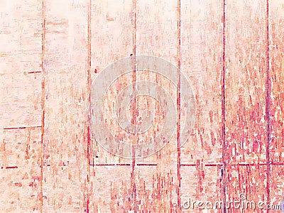 Soft grungy watercolor background with wood grain texture Stock Photo