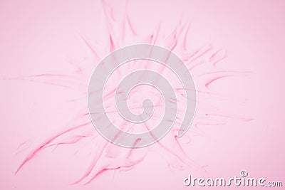 Soft pink color. Close up cream or yogurt texture background Stock Photo