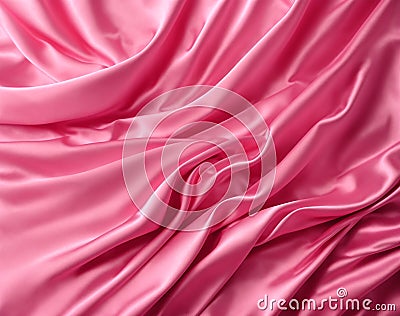 soft pink silky background wavy Stock Photo