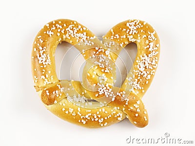 Soft Pretzel Stock Photo