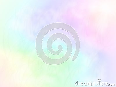 Soft rainbow color background design with blades of grass Stock Photo