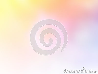 Soft sweet blurred pastel color background. Abstract gradient desktop wallpaper. Stock Photo