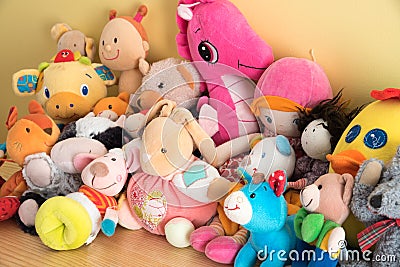 Soft toys Stock Photo