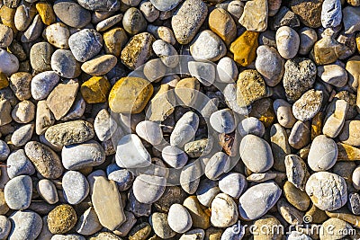 Soft washed stones Stock Photo