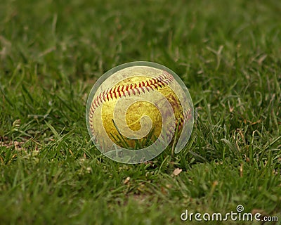 Softball / Ball Stock Photo