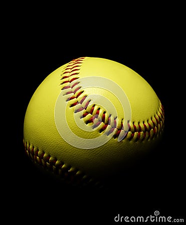 Softball Stock Photo