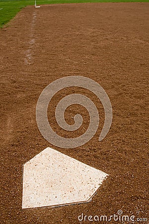 Softball Diamond Stock Photo