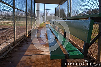 Softball fields Stock Photo