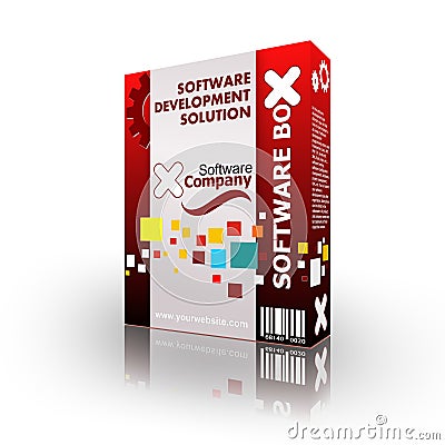 Software box Stock Photo