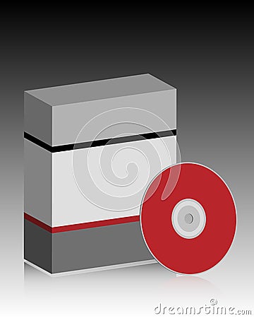 Software box Vector Illustration