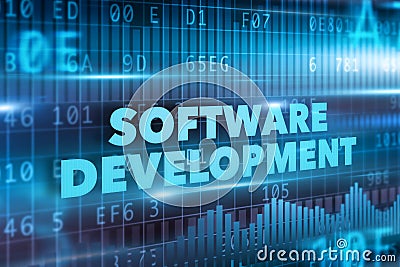 Software development concept Stock Photo