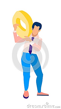 Software Engineer, Coder Flat Vector Illustration Vector Illustration