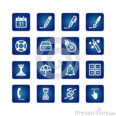 Software icons Vector Illustration