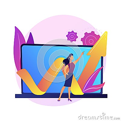 Software testing vector concept metaphor Vector Illustration