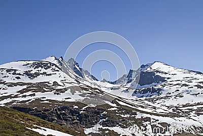 Sognefjellsvegen in Norway Stock Photo