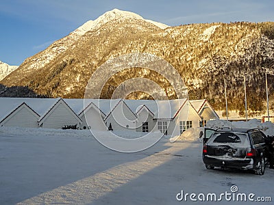 Sognefjord Akvarium aquarium in Balestrand, Sogndal, Norway Editorial Stock Photo