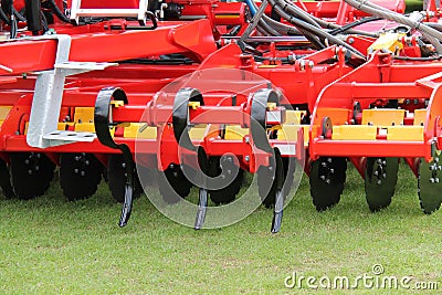 Soil Cultivator. Stock Photo