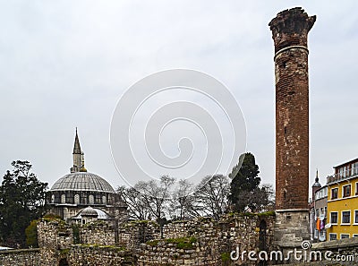 Sokollu Mehmed Pasha Mosque Stock Photo