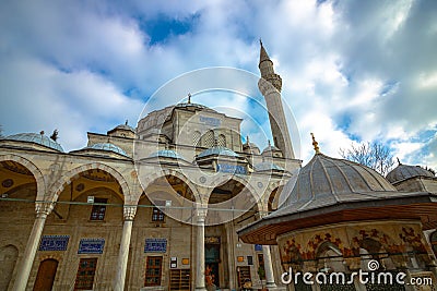 Sokollu Mehmet Pasa Mosque in Kadirga Istanbul Stock Photo