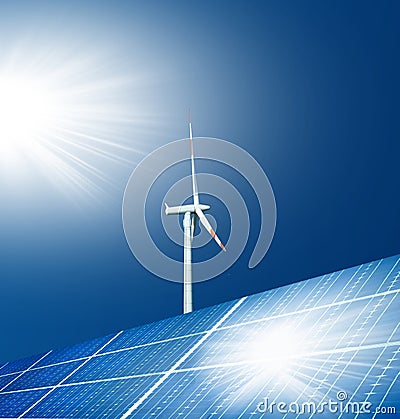 Solar Stock Photo