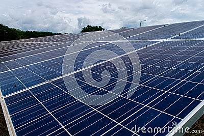 Solar cell, solar engergy Stock Photo