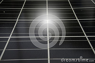 Solar cell ,solar power photo voltaic panel renewable electric energy sun Stock Photo