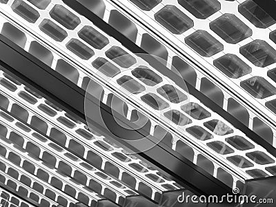 Solar Cells Stock Photo