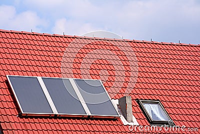 Solar cells Stock Photo