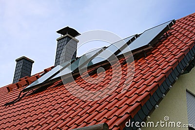 Solar cells Stock Photo