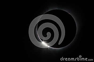 Solar Eclipse of August 21, 2017 Stock Photo