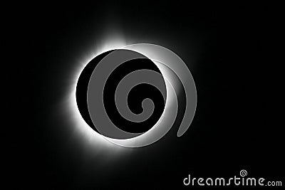 Solar Eclipse of August 21, 2017 Stock Photo