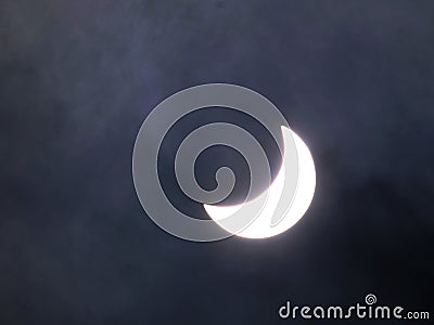 2017 Solar Eclipse Editorial Stock Photo