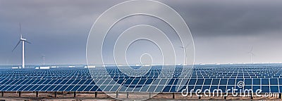 The solar energy Stock Photo