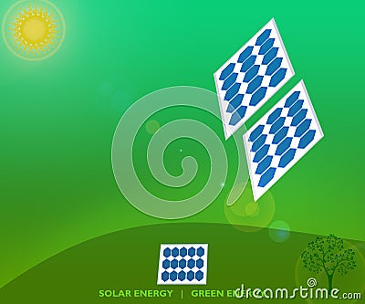 Solar Engergy Green Energy Renewable Engergy Concept Stock Photo