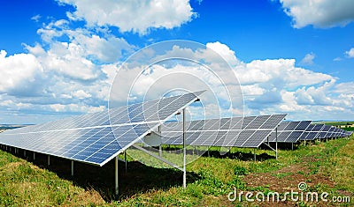 Solar panel Stock Photo