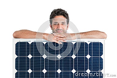 Solar panel Stock Photo