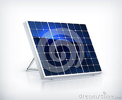 Solar panel Vector Illustration