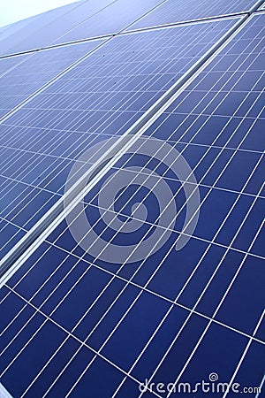 Solar panel Stock Photo