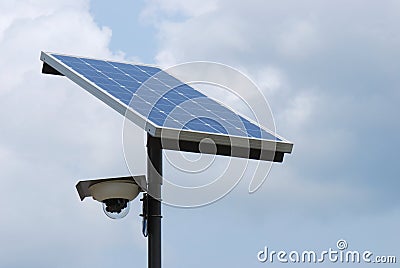 Solar Panel Stock Photo