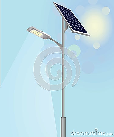 Solar panel Vector Illustration