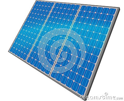 Solar panels Stock Photo