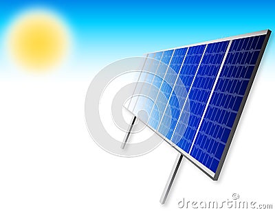 Solar panels Stock Photo