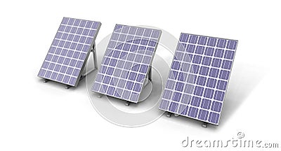 Solar panels Stock Photo