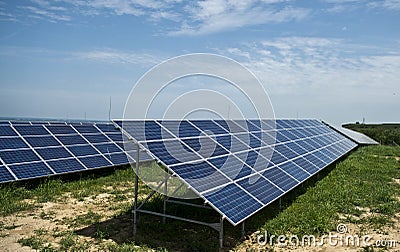 Solar panels Stock Photo