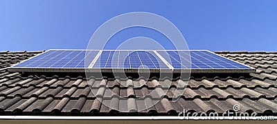 Solar Panels Stock Photo