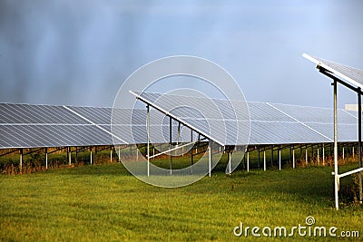 Solar powerplant Stock Photo