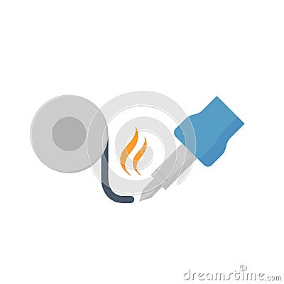 Solder tools icon Vector Illustration